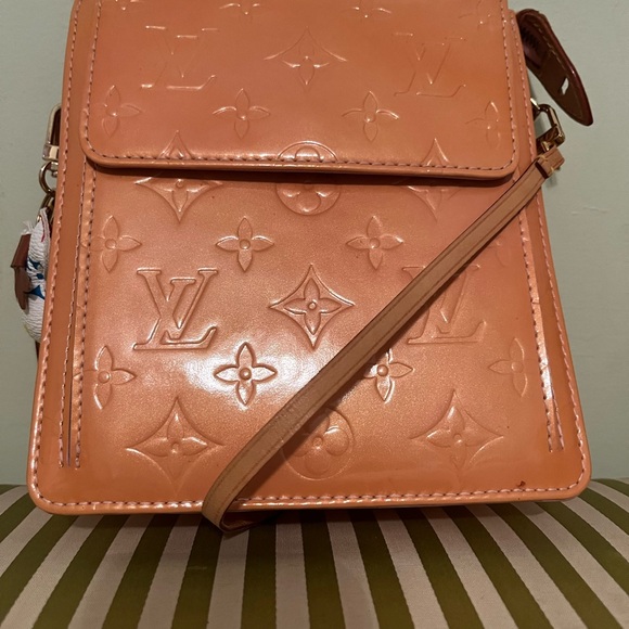 Louis Vuitton Handbags - Louis Vuitton Embossed Moto Leather Crossbody Bag